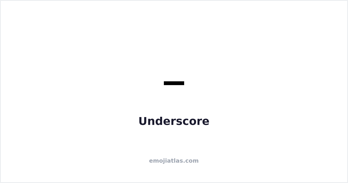 _ Underscore Symbol — Copy, How to Type on Keyboard, Mac & Phone